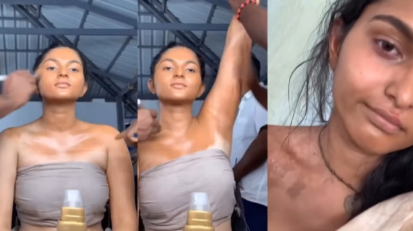 Kayadu Lohar makeup video for her Nangeli role in Pathonpatham Noottandu video goes trending
