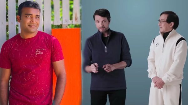 Exclusive Meet Actor Monish who lend his voice to legendary actor Ralph Macchio in Karate Kid Legends