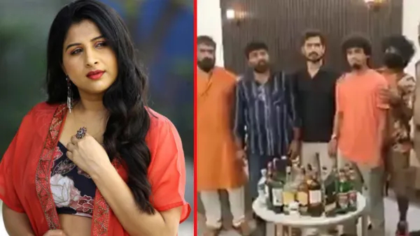 Thug Life Jinguchaa Telugu Version Singer Mangli Ganja and Illegal Drug Party 9 Arrested Thug Life Jinguchaa Telugu Version Singer Mangli Ganja and Illegal Drug Party 9 Arrested