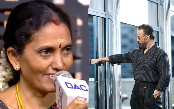 A Lady Who Wife Of Kamal Haasan Fan Expressed Funny Way Her Anger among Kamal How He Disturbed Day To Day Life