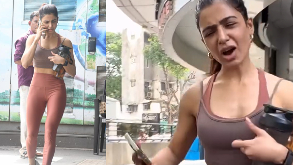 Netizens Comapares Samantha And Pooja Hegde Reaction With Gym Dress