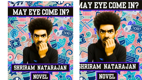 Actor Shriram Natarajan New Update He Release His New Book Name is MAY EYE COME IN