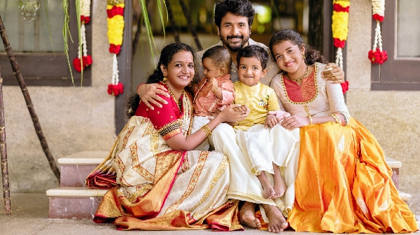 Actor Sivakarthikeyan son Pawan first birthday today