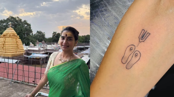 Master fame Actress Surekha Vani crying in her recent Perumal tattoo video