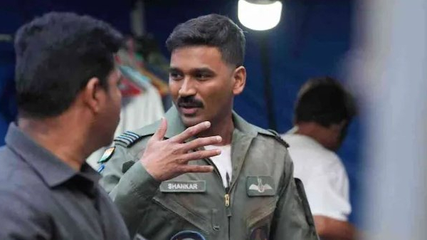 Dhanush wrapped up Tere Ishk Mein movie shooting and he is trending in Social media