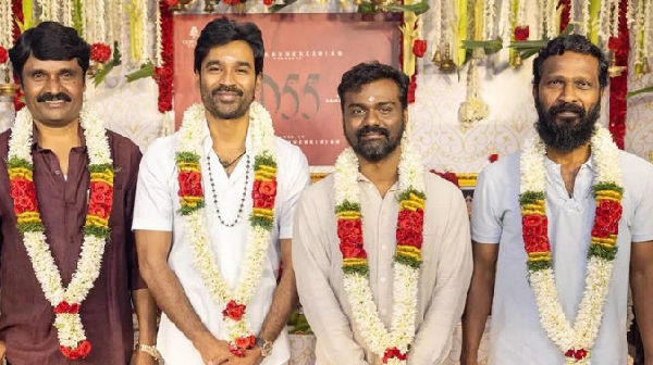 Vetrimaaran continously attends Dhanush s new movie poojas