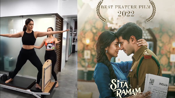 Actress Mrunal Thakur Cute Dance For Thailand Trending Song Anan Ta Pad Chaye