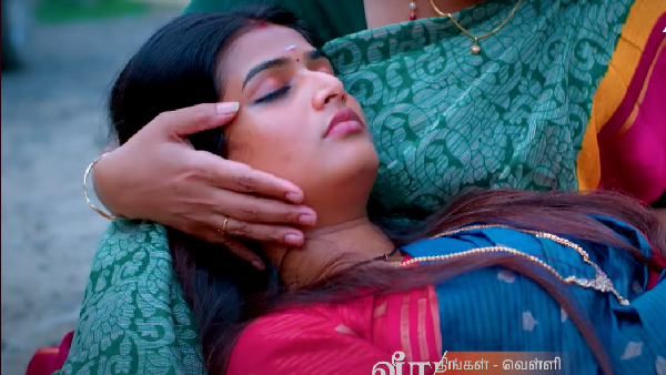 Zee Tamil Veera Serial July 9th Episode Viji Becomes Pregnant Whole Family Getting Shocked