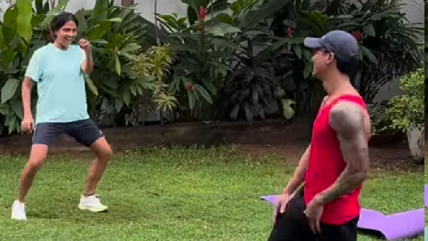 Actress Amala Paul Husband Shares Her Break- Dance Video Goes Trending