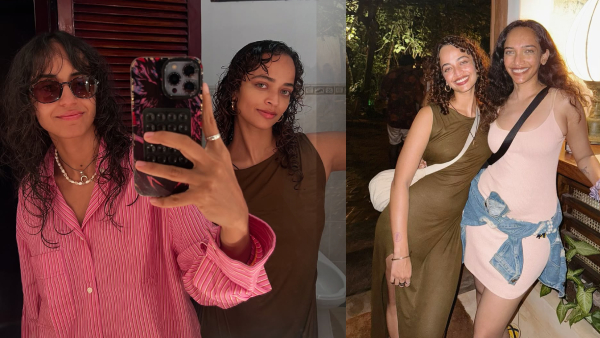 Bad Girl Movie Actress Anjali Sivaraman Drinks beer On Big Jaar With Her Female Friend Photos Goes Trending