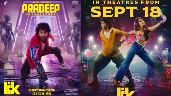 Pradeep Ranganathan Celebrates His 33nd Birthday Vignesh Shivan Released LIK New Poster