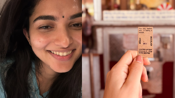 Actress Kayadu Lohar Shows Her Weight card On Instagram Post Goes Trending Actress Kayadu Lohar Shows Her Weight card On Instagram Post Goes Trending