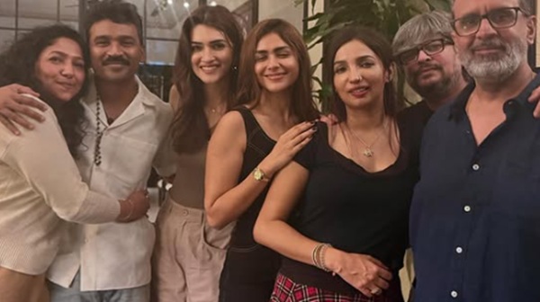 Dhanush attended a midnight party with actresses in Mumbai