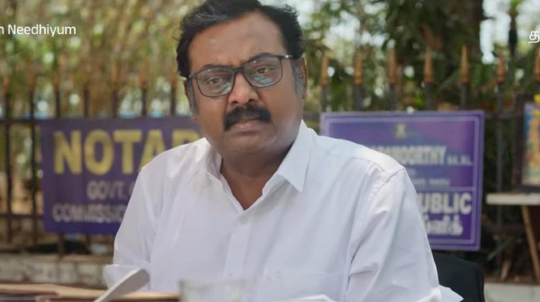 Sattamum Needhiyum webseries review in Tamil  Saravanan done a neat role in this court room drama