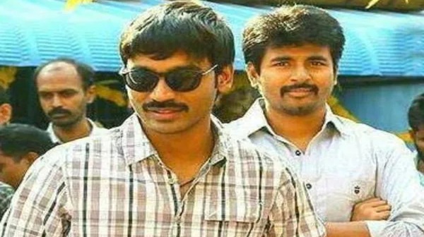 Today Dhanush s birthday a video of him and Sivakarthikeyan has become trending Today Dhanush s birthday a video of him and Sivakarthikeyan has become trending