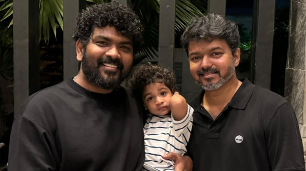 Vignesh Shivan s Instagram post of him carrying his children has become a trending