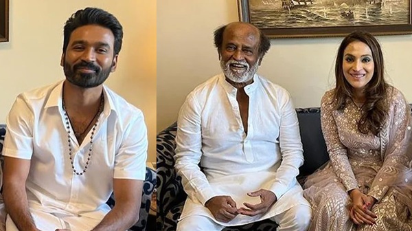 Rajinikanth indirectly spoke about Dhanush - Aishwarya divorce at Coolie audio launch