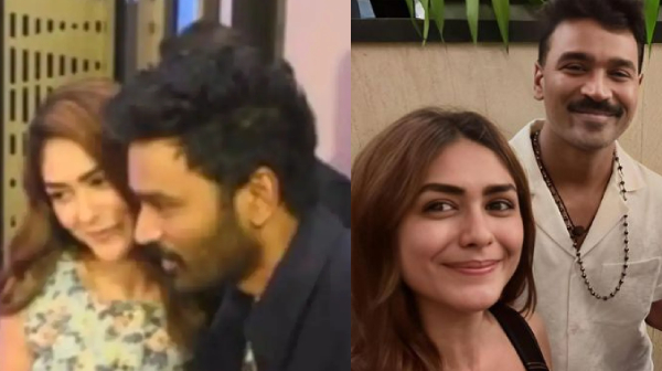 Dhanush and Mrunal Thakur dating rumours sparks at Bollywood Dhanush and Mrunal Thakur dating rumours sparks at Bollywood