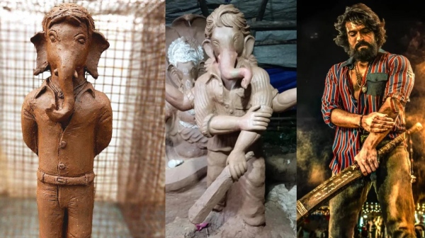 Ganesh Chaurthi Peddi Vinayagar photos trending and fans expecting Coolie Vinayagar too Ganesh Chaurthi Peddi Vinayagar photos trending and fans expecting Coolie Vinayagar too