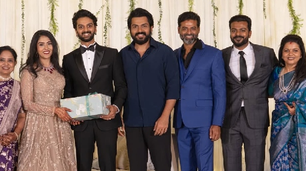 Sivakarthikeyan to Madhampatty Rangaraj attends Actor Prem Kumar son Wedding photos goes trending