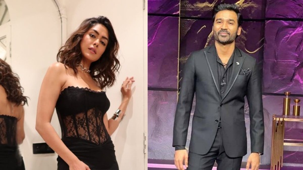 Question Raises Dhanush s family has consented to his relationship with Mrunal Thakur