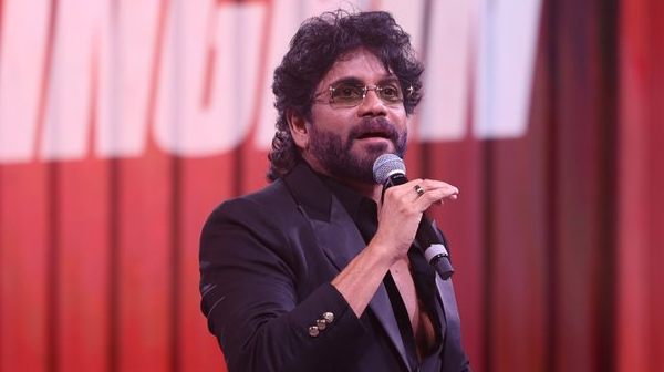 Nagarjuna says he is the hero in Coolie movie at Hyderabad Pre release event