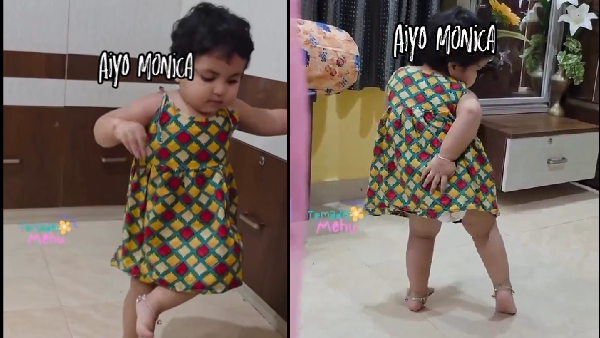 Rajinikanth Coolie Monica Song Baby Reels Cute Video Goes Trending On Social