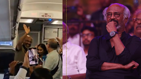 Coolie Rajinikanth Spotted at Flight By Fans Video Goes Trending On Social