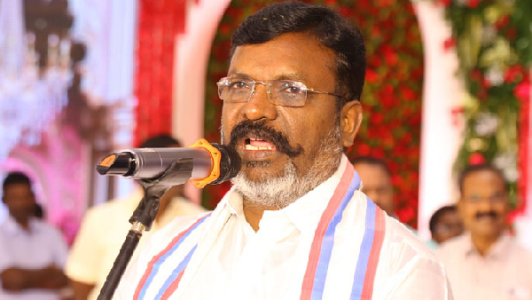 VCK Leader MP Thirumavalavan Criticize TVK Vijay Madurai Maanadu Makes Controversy