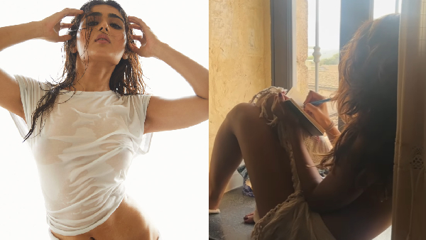 Actress Shalini Pandey Top Less Video Goes Trending She Read Book Without Top Actress Shalini Pandey Top Less Video Goes Trending She Read Book Without Top