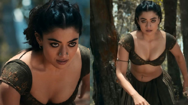 Rashmika Mandanna bold scene from Thama gets trolled by fans Rashmika Mandanna bold scene from Thama gets trolled by fans