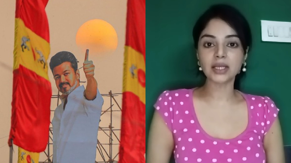 TVK Maanadu Sanam Shetty expected Vijay to speak up these 5 things