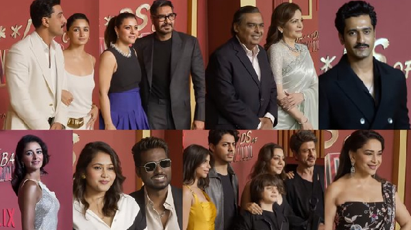 Ambani to Atlee attends Shah Rukh Khan s son Aryan Khan s Bads of Bollywood Premiere