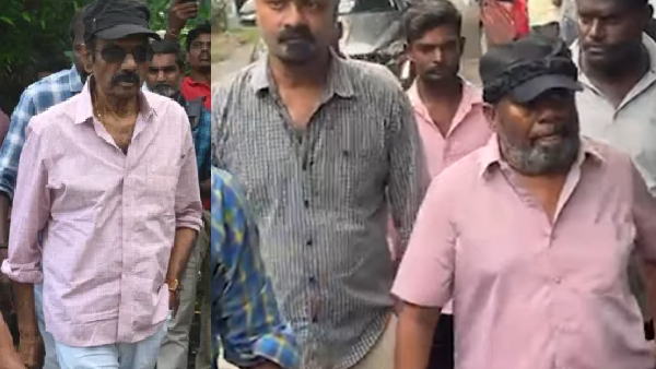 Goundamani not came but Senthil attends Robo Shankar funearal