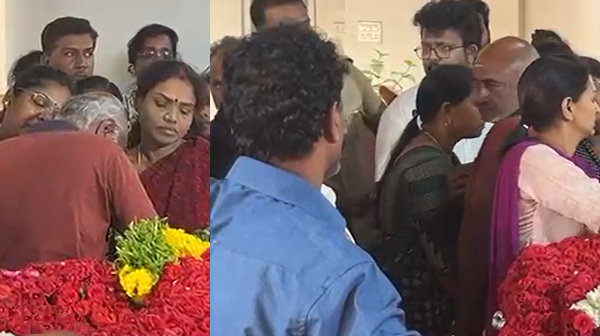 ரோபோ சங்கர் மனைவிக்கு எம்.எஸ். பாஸ்கர் ஆறுதல்