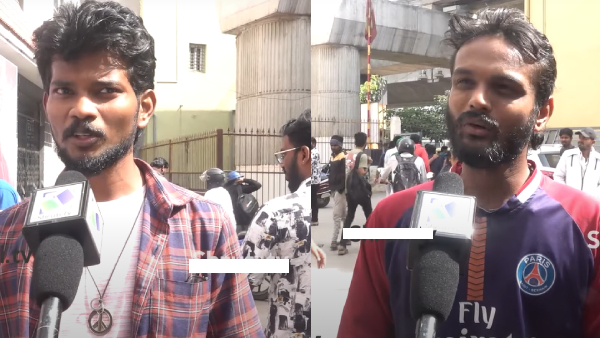 Sivakarthikeyan Madharaasi Public Review Fans Celebrating SK AR Murugadoss Rukmini Vasanth