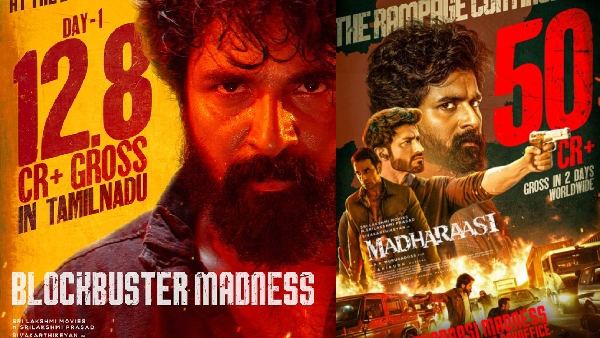 Sivakarthikeyan AR Murugadoss Madharaasi Official Box Office Colletion Day 2 Rs 50 Crores In World Wide