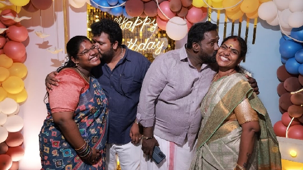 Robo Shankar Paid His Thankfulness With His Family To Dhanush At Raayan movie Release Time