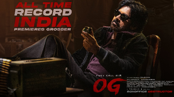 OG Day 1 Box Office Collection Worldwide beats Rajinikanth s Coolie Day 1