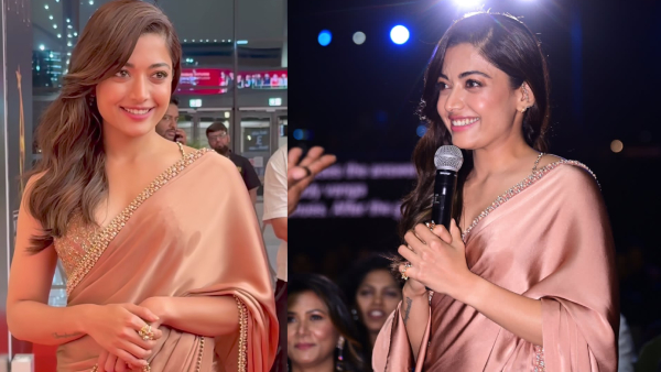 Rashmika Mandanna engaged with Vijay Deverakonda rumours sparks after she sptted with a ring