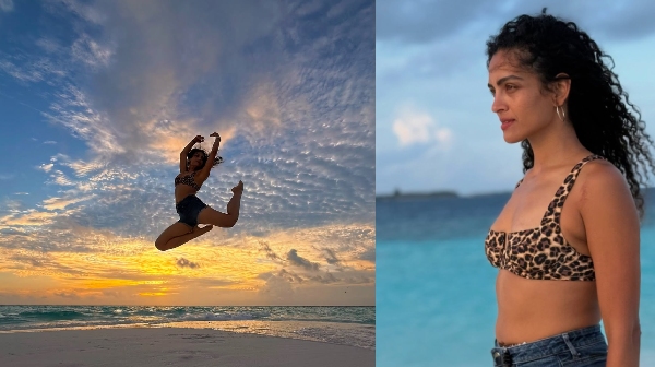 Bommalattam fame Rukmini Vijayakumar latest Maldives trip photos goes viral