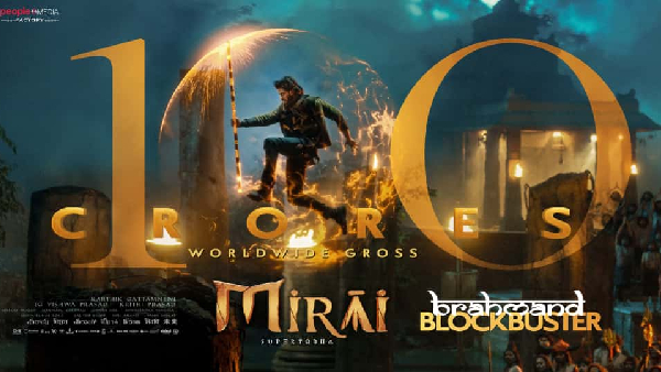 Tejja Sajja s beats Sivakarthikeyan s Madharaasi at the Box Office and enters 100 Crore Club Tejja Sajja s beats Sivakarthikeyan s Madharaasi at the Box Office and enters 100 Crore Club