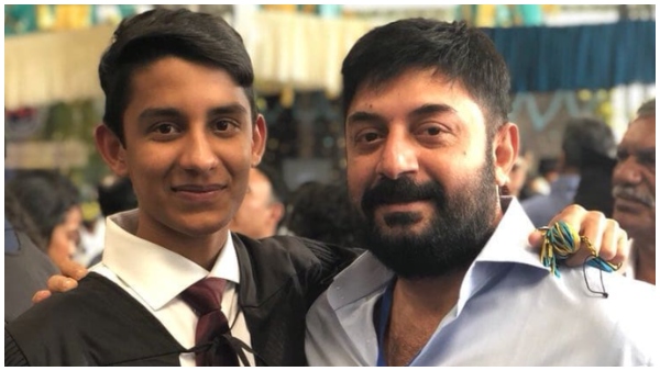 Arvind swamy son photo Arvind swamy son photo