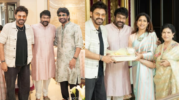 Nayanthara Celebrates Diwali with Chiranjeevi and she will soon deliver a big treat to Pongal 2026 Nayanthara Celebrates Diwali with Chiranjeevi and she will soon deliver a big treat to Pongal 2026