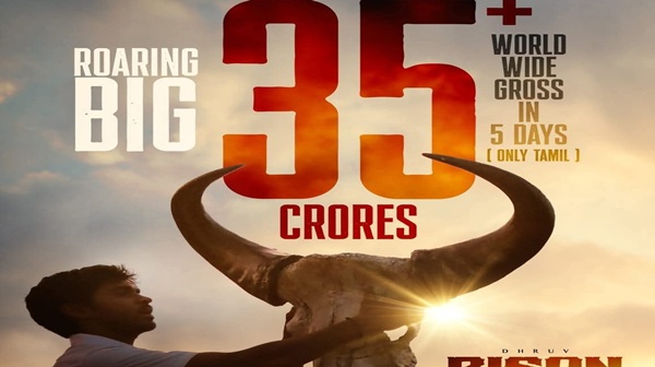 Bison Day 6 Box Office Collection Dhruv Vikram s Film Grosses 25 5 Crore in India 35 Crore Worldwide