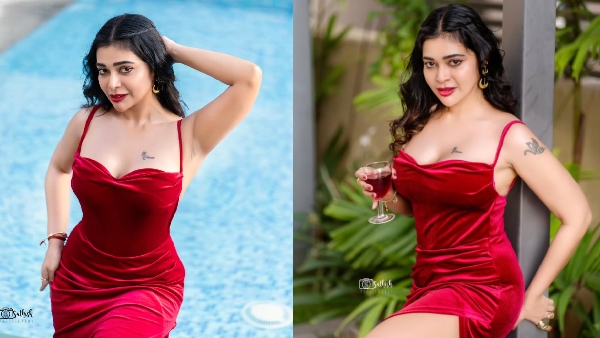 Dharsha Gupta shares her recent stunning glamour photos near pool Dharsha Gupta shares her recent stunning glamour photos near pool