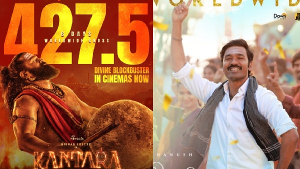 Kantara Chapter 1 enters 100 crore club in Hindi but Idli Kadai struggles at Box Office in hometown Kantara Chapter 1 enters 100 crore club in Hindi but Idli Kadai struggles at Box Office in hometown