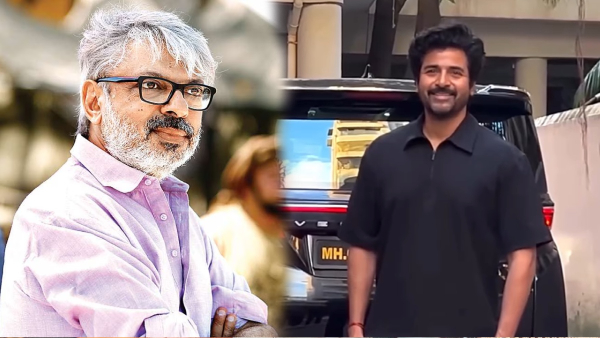 Sivakarthikeyan Meets Sanjay Leela Bhansali at Mumbai Its a Sign For SK Getting Into Bollywood