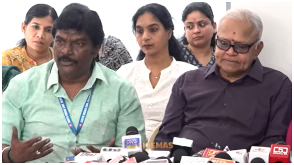 Radha Ravi Dubbing Union Press Meet Radha Ravi Dubbing Union Press Meet