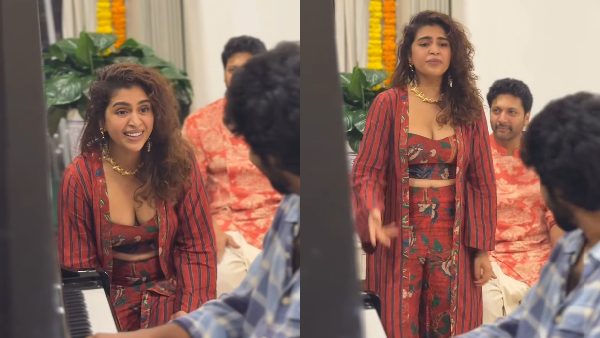 Keneesha celebrates DIwali with Ravi Mohan GV Prakash and Yogi Babu